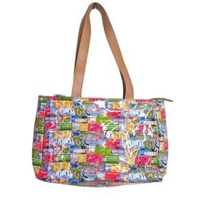 Relic Beach Sun Fun Shoulder Bag Surf Summer Collage
